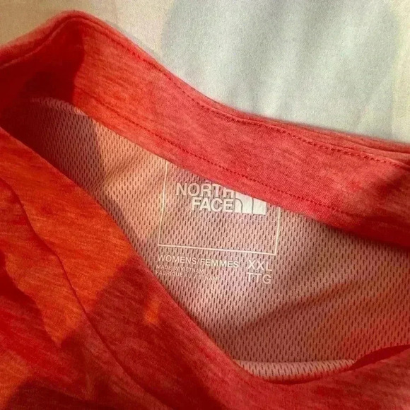 NWT! NORTH FACE Women's Orange Crop Top (Size XXL) - Picture 3 of 10